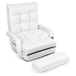 Folding Lazy Sofa Lounger Floor Gaming Armchair Adjustable Recliner