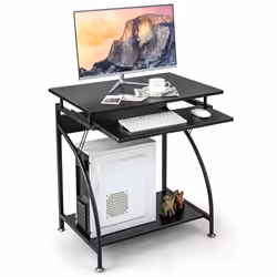 70cm Wooden Computer Desk Writing Workstation PC Laptop Table for Small Spaces