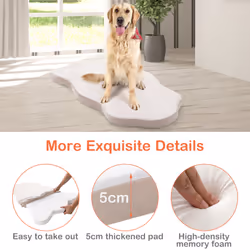 Dog Bed for Large Dogs Orthopedic Dog Bed with Memory Foam Support Waterproof