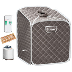 2L Foldbale Steam Sauna Personal Therapeutic Steam Spa 9 Adjustable Temperature