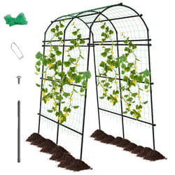 230CM Garden Arch Heavy Duty Arbor Climbing Trellis Pergola Decoration