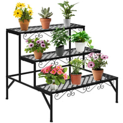 3 Tier Steel Plant Stand Ladder Flower Pot Rack Shoe Rack Display Organiser