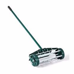 Garden Lawn Aerator Roller Rolling Push Tine Spike Soil Lawn Aerator