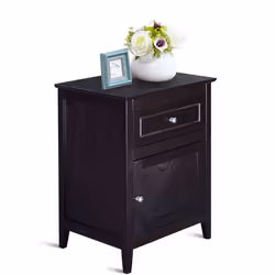 2-Tier Nightstand Modern Sofa Side Table Bedroom End Table Accent Side Table
