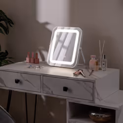 Makeup Vanity Mirror Multi-occasion 3 Color LED Mirror with Smart Touch Control