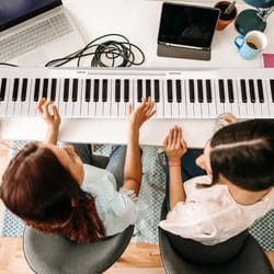 Foldable 88-Key Digital Piano Portable Electric Piano Keyboard Full-Size Keys