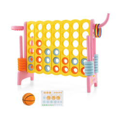 Giant 4-in-a-Row Game 4-to-Score Toy Set For Christmas Party