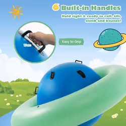Inflatable Bouncy Climber Dome Rocker 227cm Bounce Space Ship Toy