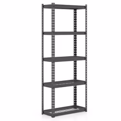 5-tier Garage Storage Shelves Adjustable Metal Storage Shelving Unit