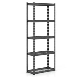 5-tier Garage Storage Shelves Adjustable Metal Storage Shelving Unit