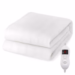 Double Electric Heated Mattress Blanket 8 Temp Washable W/ Timing