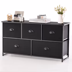 Fabric Drawer Cabinet Chest of Drawers with Sturdy Metal Frame