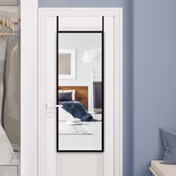 Full length Mirror for Wall & Door w/ 2 Sets of Adjusting Height