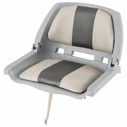 Folding Low Back Boat Seat Waterproof Upholstered Boat Chair