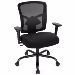 Big Tall Mesh Office Chair Ergonomic Executive Chair w/ Lumbar Support