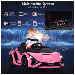 Ride on Car 12V Battery Powered Electric Vehicle w/Remote Control