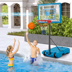 Swimming Pool Basketball Hoop Adjustable Basketball Goal System