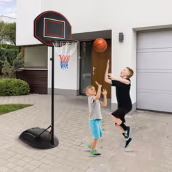 Portable Basketball Hoop Stand Adjustable Basketball Goal System Adult
