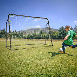 2-in-1 Kids Soccer Rebounder & Soccer Goal 6.1 x 4 Adjustable Soccer Goal