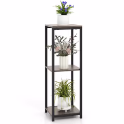 3 Tier Tall Metal Plant Stand Corner Plant Holder Flower Pot Organizer