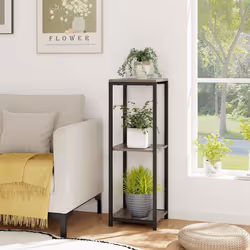 3 Tier Tall Metal Plant Stand Corner Plant Holder Flower Pot Organizer