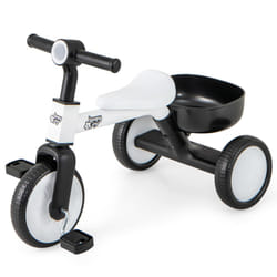 Convertible Kids Tricycle Toddler Trike w/86 Limited Steering Angle