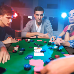 8 Players Poker Table Folding Cardboard Game Table w/8 Cup Holders-Green
