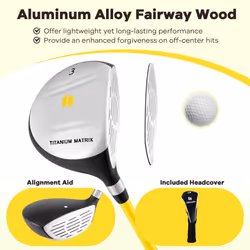 #3 Fairway Wood for Kids/Children Right Hand Junior Practice Golf Club