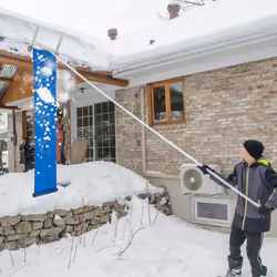 148-610CM Snow Roof Rake Adjustable Snow Cleaning Tool Lightweight Roof Rake