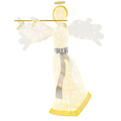 1.5 M Lighted Christmas Angel Christmas Outdoor Decoration