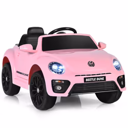 12V Electric Kids Ride On Car Toddler Ride On Vehicle w/ Remote Control &Lights