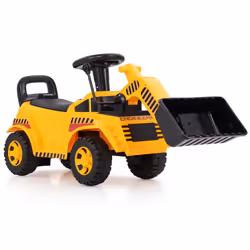 Engine Sound & Under-seat Storage Sit and Scoot Construction Toy