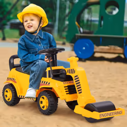 Ride on Road Roller Toddler Ride on Car with Adjustable Roller