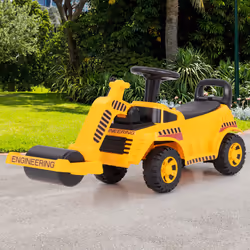 Ride on Road Roller Toddler Ride on Car with Adjustable Roller