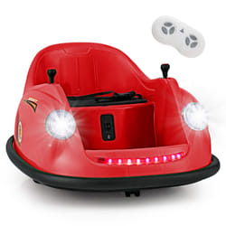 Ride on Bumper Car Kids 12V Battery Powered Electric Toy Vehicle-Red