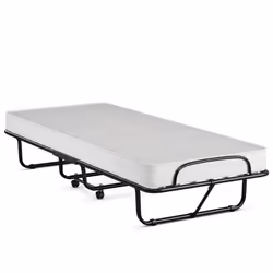 Folding Bed Guest Bed with Memory Foam Mattress