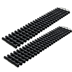 2 Pack Tire Traction Mats Portable TPR Recovery Track Pad Emergency Traction Aid