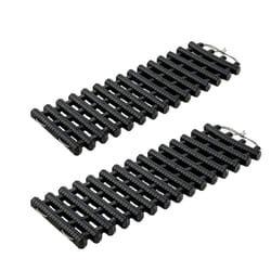 2 Pack Tire Traction Mats Portable TPR Recovery Track Pad Emergency Traction Aid