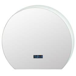 Half Circle LED Bathroom Mirror Anti-Fog Dimmable Vanity Mirror