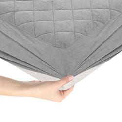 Super King Size Mattress Protector Super Soft Velvet Mattress Topper