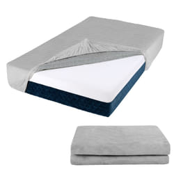 Single Size Mattress ProtectorÂ  Luxury Super Soft Velvet Mattress Topper