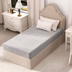 Single Size Mattress ProtectorÂ  Luxury Super Soft Velvet Mattress Topper