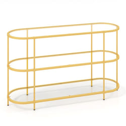 3-Tier TV Stand for TVs up to 65â 140cm TV Console Table
