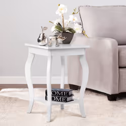 Set of 2 End Table Living Room Accent Table Sofa Side Table Bedroom
