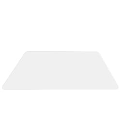 120cm x 120cm PVC Chair Mat for Hardwood Floor for Office and Home