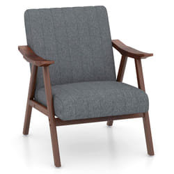 Modern Accent Chair Ergonomic Leisure Chair Upholstered Lounge Chair