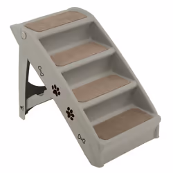 Foldable Dog Step Portable Pet Stairs With Footpads Lightweight Access