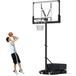 Portable Basketball Hoop 4.1-10 Ft Adjustable Basketball Goal System