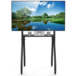 Mobile TV Stand Rolling TV Cart for 43â-100â Flat/Curved Screens