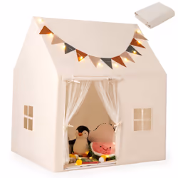 Kids Play Tent Indoor & Outdoor Toddler Tent With Padded Non-slip Mat